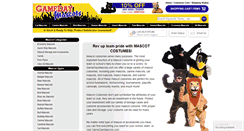 Desktop Screenshot of gamedaymascots.com